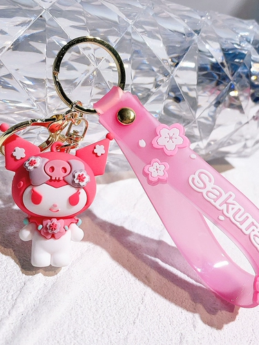 Мультяшный креативный милый брелок, аксессуар на рюкзак для ключей, в корейском стиле, подарок на день рождения