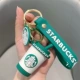 Starbucks, зеленый, кофейный