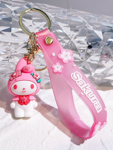 Мультяшный креативный милый брелок, аксессуар на рюкзак для ключей, в корейском стиле, подарок на день рождения