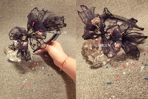 Accessoire coiffure en dentelle - Ref 1201071 Image 19