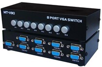  Maxtor dimension moment MT-15-8H 8-way VGA switcher Sharer Screen cutter 8 cut 1 eight in one out