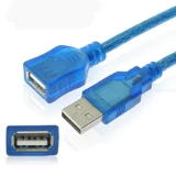 1,5 метра 3 метра 5 метров 10 метров/м синяя USB Extend Signal Line USB Standard 2.0 продвижение кабеля данных продвижение