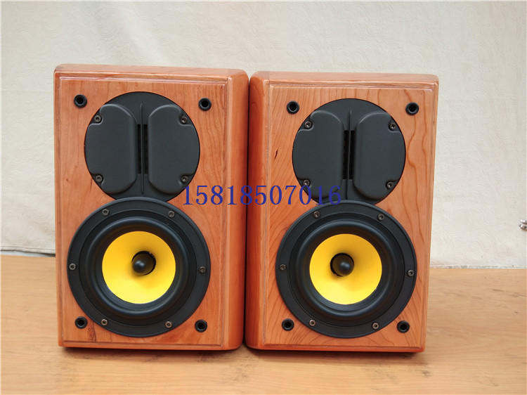 Cherry Solid Wood Sound Box DIY Whit M1 High fidelity Wheaway F5 RT1C-A bookshelf speaker pair-to-Taobao