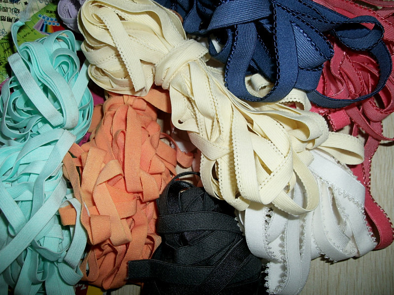 All kinds of wide and narrow elastic band underwear elastic lace elastic all kinds of colors