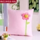 Khuyến mãi Màu đơn giản Châu Âu siêu mềm nhung nhung sofa đệm lớn gối có lõi gối 55 gối kèm mền 2 in 1