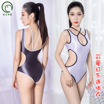 The temptation of the body body shaping one-body jersey fat oil light half-body sexy slim slim full-body female