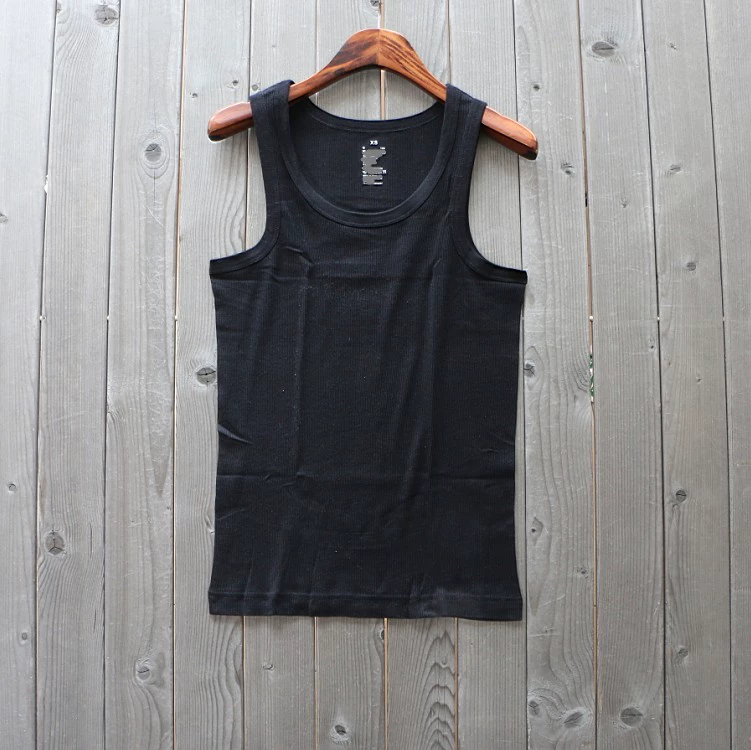 Nhân dân tệ nước ngoài Áo khoác cotton nam Áo khoác tank 5 áo cotton in áo ba lỗ nam form rộng