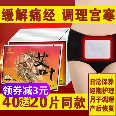 Zhongshang warm baby paste female Palace cold pain menstruation warm Palace paste Wormwood Palace cold spontaneous heating bag preparation pregnancy warm body paste warm patch