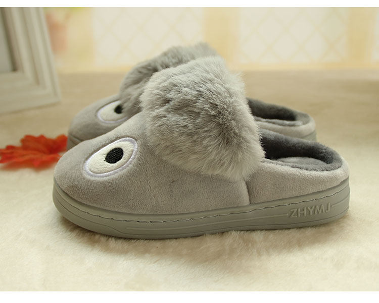 Pantoufles enfants en velours côtelé pour hiver - Ref 1033999 Image 9