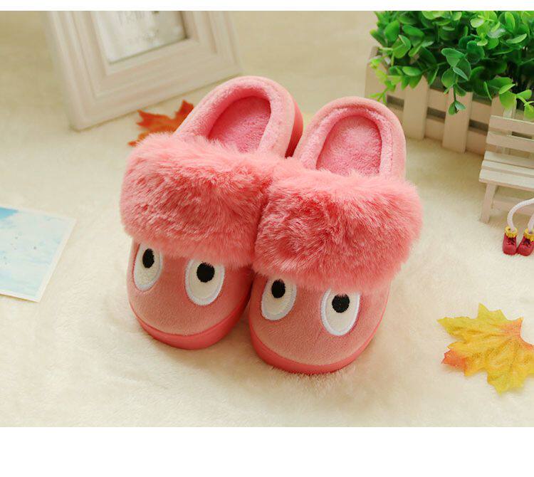 Pantoufles enfants en velours côtelé pour hiver - Ref 1033999 Image 21