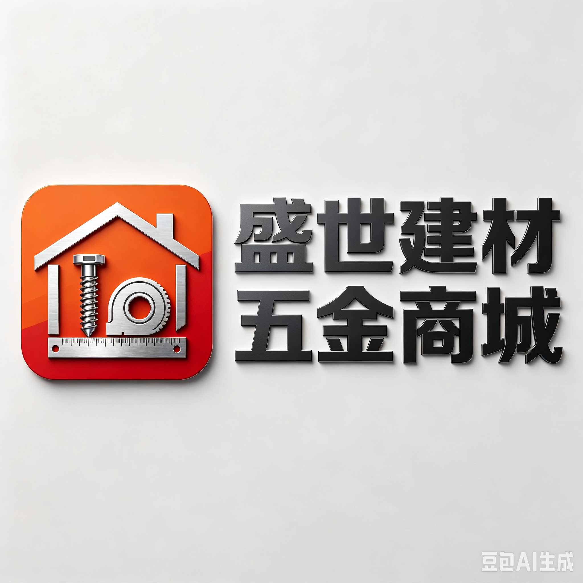 盛世建材五金商城的LOGO