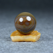 Natural genuine products Sky Eye Everest Tibetan Lezi Myitong necklace Buddhist Nine Eye Stone shale Mondays Everest stone