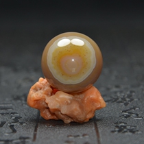 Natural genuine Tianyan Tianyan Tianzhu Tibetan Lizi Tantric Necklace Buddhism Nine-eyed Stone Shale