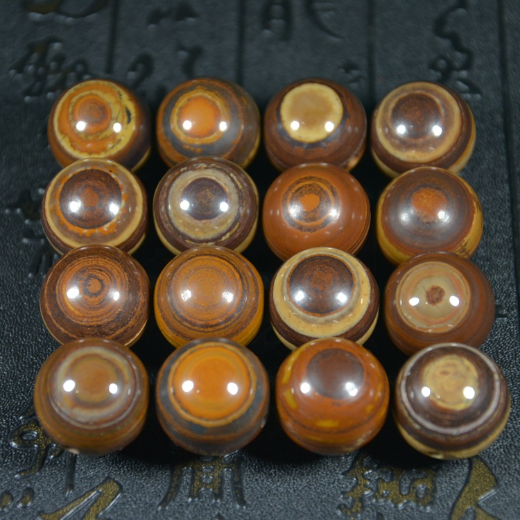 Meng Tianzhu natural nine-eye stone shale Tibet authentic Tianyan original Shilezi strong energy field Buddha bead pendant pendant