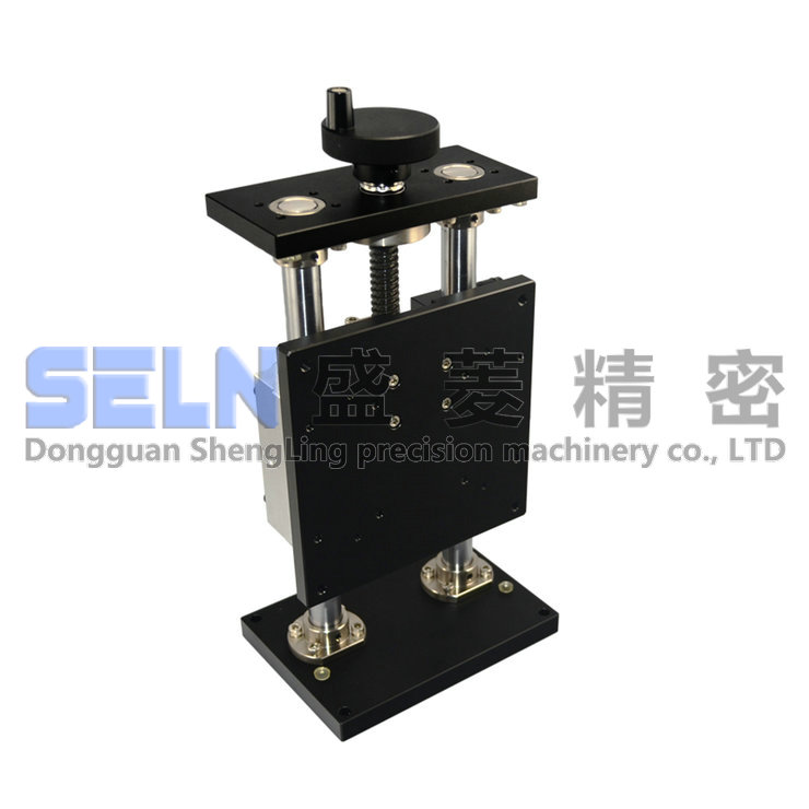 大行程粗调平台X轴精密直线丝杆LVSC160-200手轮驱动手动位移滑台