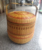 Два слоя (одинокий) бамбуковые желтые модели