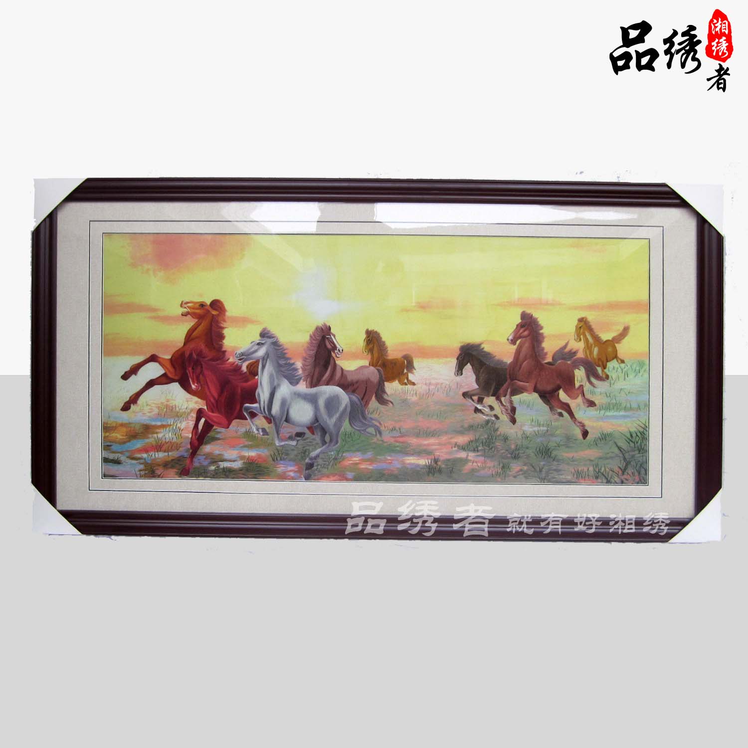 Xiangembroidery Boutique Horse to Success Eight Jun Tutu Hunan Special Specialty Ethnic Wind China Wind Craft Gifts