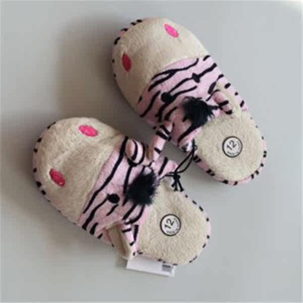 Chaussons enfants en suède - Ref 1013761 Image 5