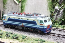 Train Garden 1 87 China Shaoshan SS8 Power locomotive South Bureau South section 0054 Communist Youth League Total Copper Model