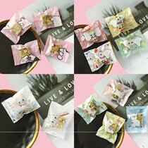 Snowflake Crisp Bag Milk Date Baking Handmade Biscuit Bag Small Cranberry Bull Rolling Sugar Cookie Bag self-European