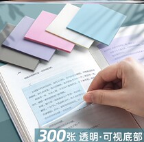 High color transparent convenient label handwritten students with sticky strong n stick key label paste paste plastic