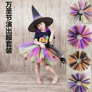 Halloween Children Set Trang phục ma cà rồng Trang phục biểu diễn Tutu Girls Trang phục Công chúa hóa trang