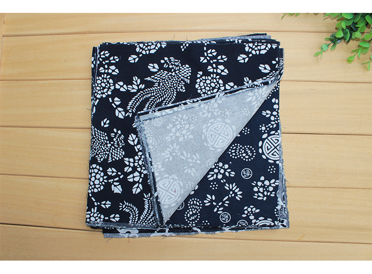 2018 handmade chắp vá vải tự làm vải bông vải rách đầu người mới giá trị vải không sân gói vải vải bố thô