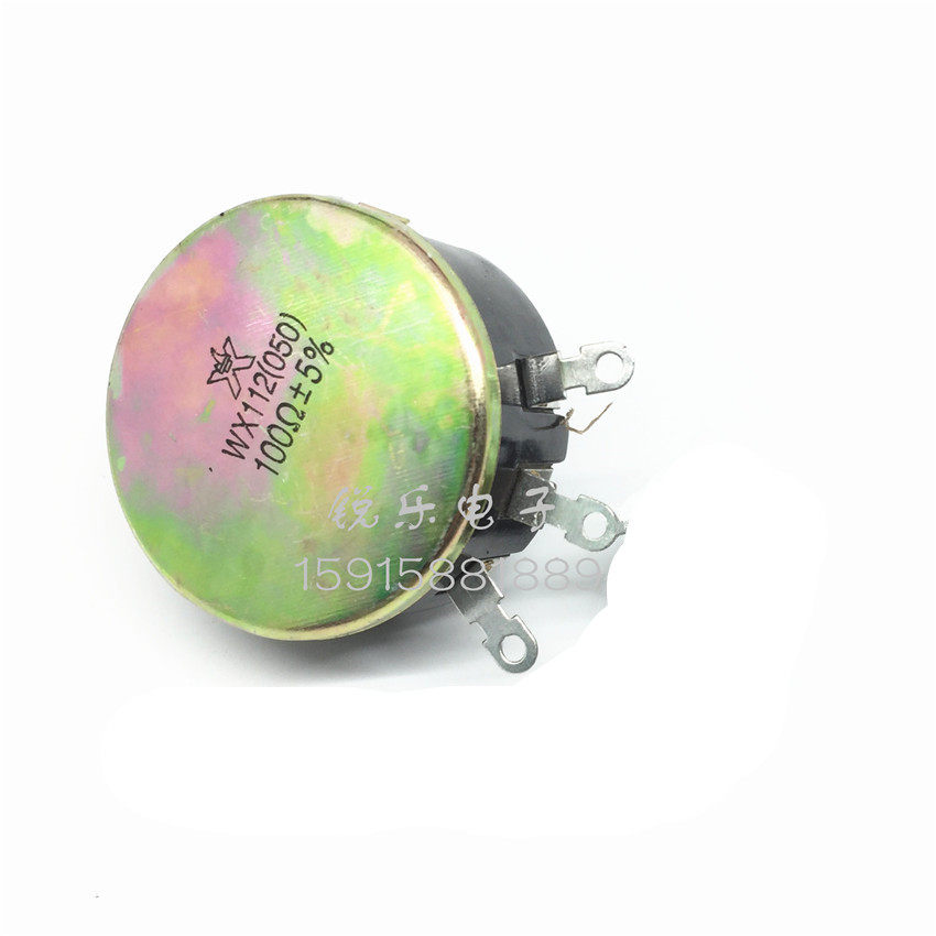 WX112 (050) 100 Euro ± 5% Precision Single Circle Line Orbiting Potentiometers Sliding Rheostat Potentiometers
