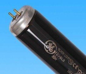Standard light source color matching lamp UV lamp GE F20 BLB USA 60cm
