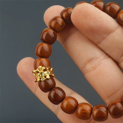 Аксессуар из грецкого ореха, браслет, Италия, 8 карат