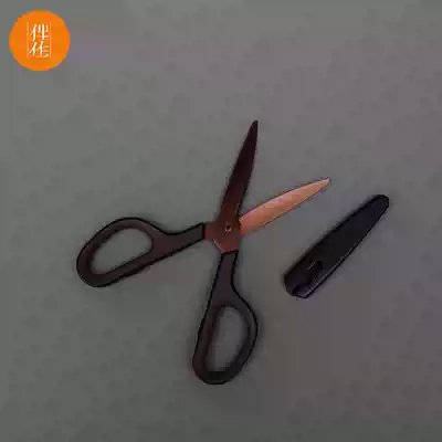 Tape scissors non-adhesive accompanied by original brand gold lacquer art Mac painting material tools lacquer handicraft