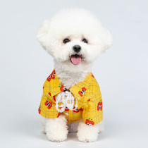 Pet Thin shirt small dog teddy Bears Bear Faber Beauté Bey Snownery Spring Summer Dress Cat Dog Tide clothes