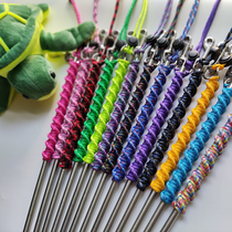 DNA threaded rod ( diving jingle stick ) knocker 316 steel quality color manual personality customization