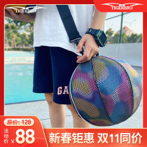 Childrens multi-function basketball reflective ball bag shoulder backpack youth basketball training training package fitness gymnastics ball