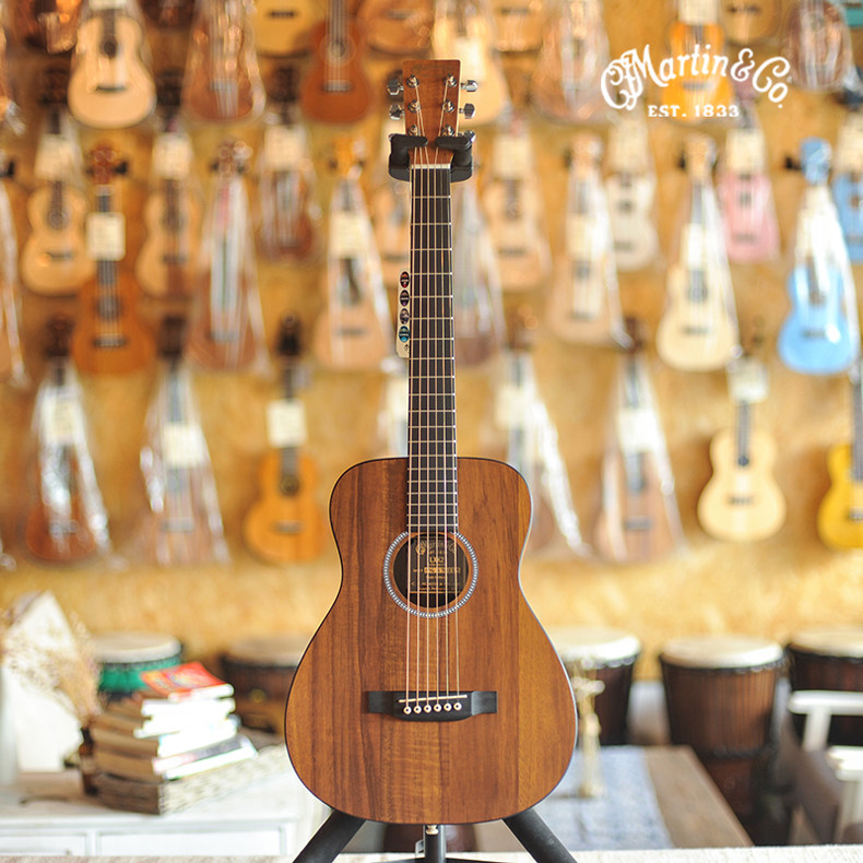 Martin, JR LX Black LXK2 Travel Folk Guitar Wheat Piano Warehouse