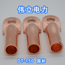 National standard DT tinned copper nose copper aluminum nose wiring terminal plug-in head power fittings clip DTL