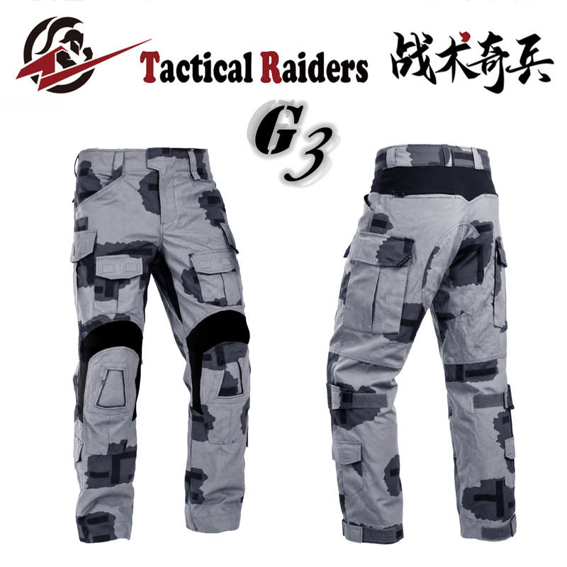 【Tr Tactical Commando】G3 Combat Pants Long Trousers Tear-Resistant Nc Nylon Cotton Genuine Mc All-Terrain Camouflage Anti-Ir