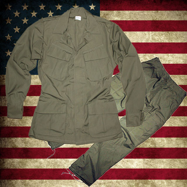 American new Vietnam War TCU three-generation suit 82 Airborne Division ancient commercial version of anti-scratch cloth