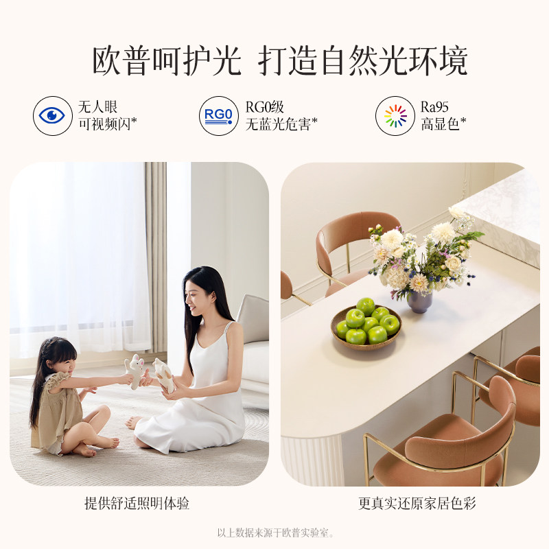 Op/Jingyu/Luxury Dining Chandelier Elegant Light Care Smart Ceiling Lamp No Main Light Living Room Bedroom Package Cd