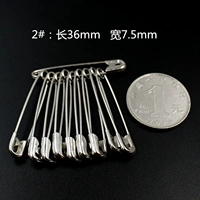 Серебряная игла 2#36 мм около 1000 штук