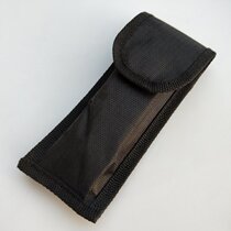 Nylon knife cover portable folding knife sleeve can be worn with belt Oxford cloth knife cover outdoor camping hanging waist small knife cloth cover