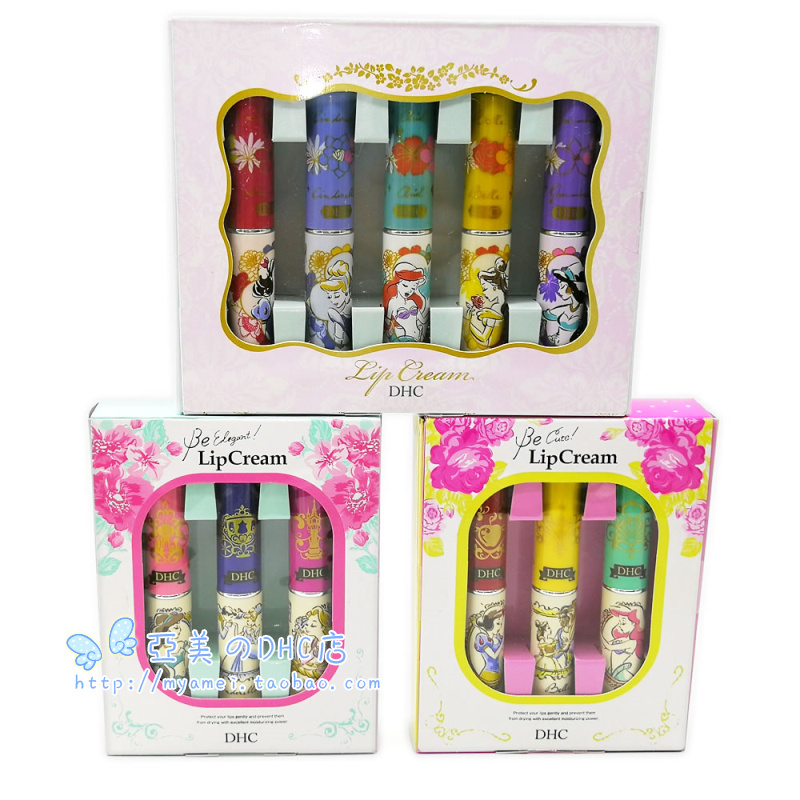 Bộ đếm chính hãng DHC Disney White Snow Princess Melody Olive Lip Balm Phiên bản giới hạn Lip Balm - Son môi son mac 998