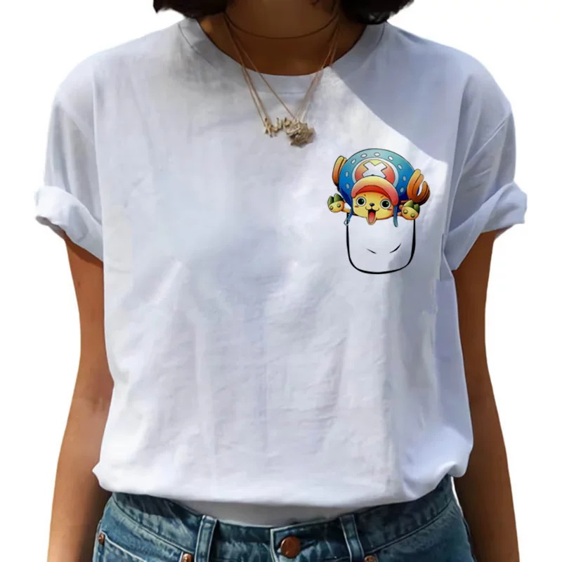 [Кружка One Piece Женские карикатуры Лuffy японское аниме 90-е годы футболка]