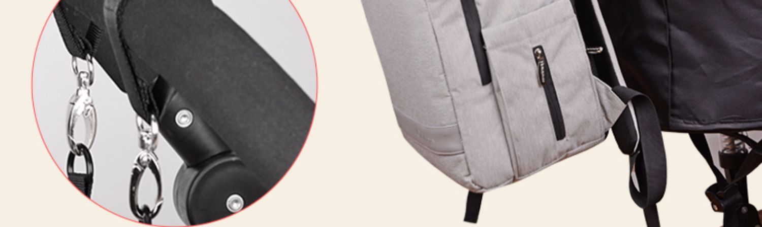 Túi siêu nhẹ Túi đựng sữa mẹ đa năng công suất lớn gói sữa mẹ và mẹ cho bé ra ngoài túi bà bầu ba lô nhẹ túi đựng bỉm sữa hàn quốc