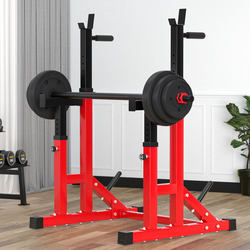 Bench press rack barbell set free squat barbell rack home weight bench fitness men's frame gantry rack professional