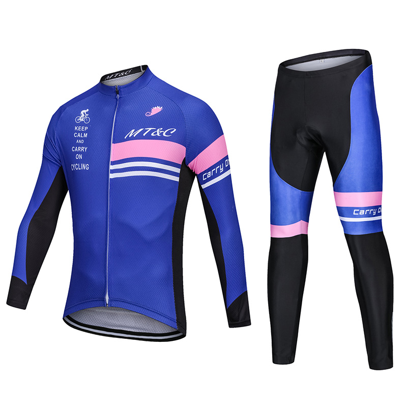 New Spring Autumn Season Long Sleeve Riding Suit Long Sleeve Suit Moisture Absorption Perspiration Bike Clothing Bike Suit