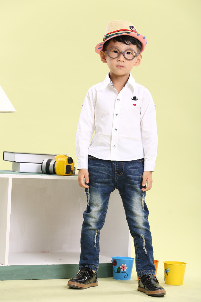 Chemise enfant à manche longue - Ref 2084327 Image 25