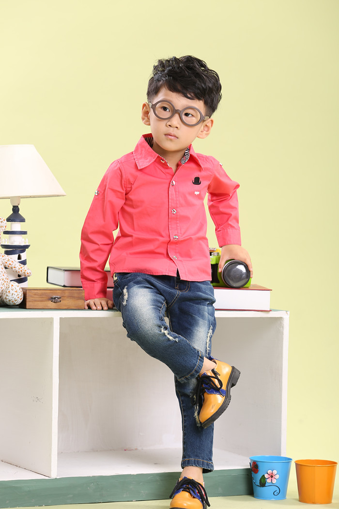 Chemise enfant à manche longue - Ref 2084327 Image 31