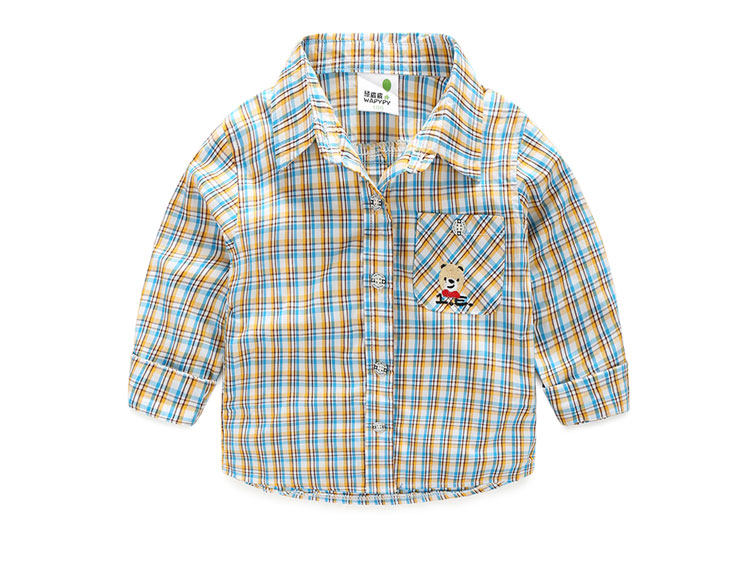 Chemise garcon à manche longue - Ref 2075684 Image 14