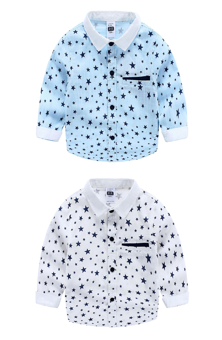 Chemise garcon à manche longue - Ref 2082573 Image 29